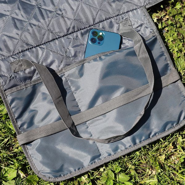 Плед для пикника PACK&GO, с - Плед для пикника PACK&GO, серый
