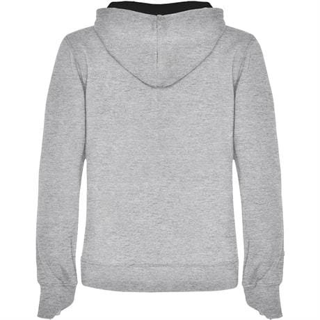Толстовка URBAN WOMAN женская - Толстовка URBAN WOMAN женская, СЕРЫЙ/ЧЕРНЫЙ 2XL