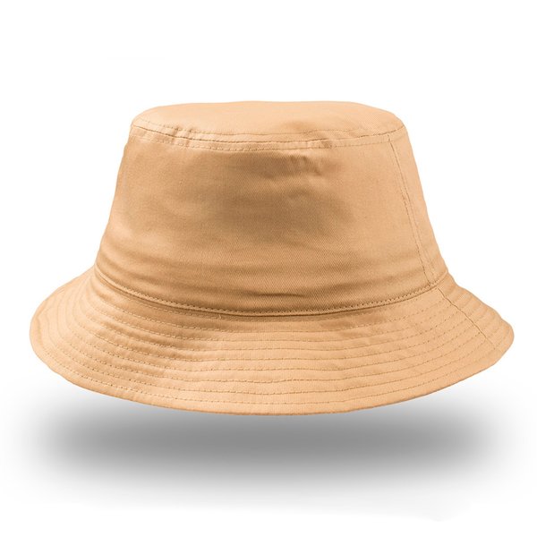 Панама BUCKET COTTON 180 - Панама BUCKET COTTON, хаки (бежевый), 100% хлопок, 180 г/м2