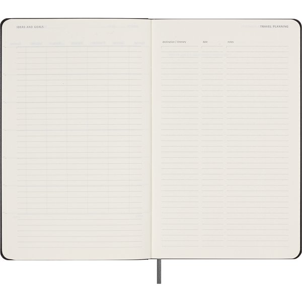 Планировщик Moleskine без даты на спирали - Планировщик Moleskine без даты на спирали