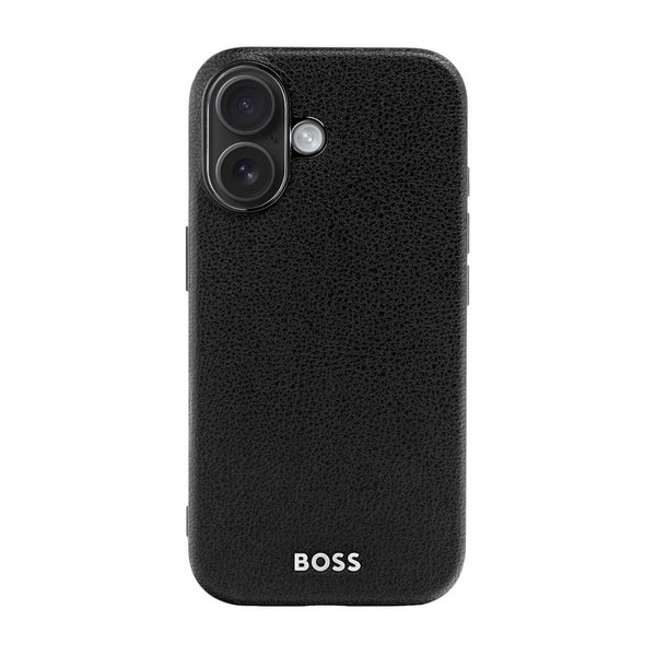 Чехол для iPhone 16, черный с текстурой - Чехол для iPhone 16, черный с текстурой
