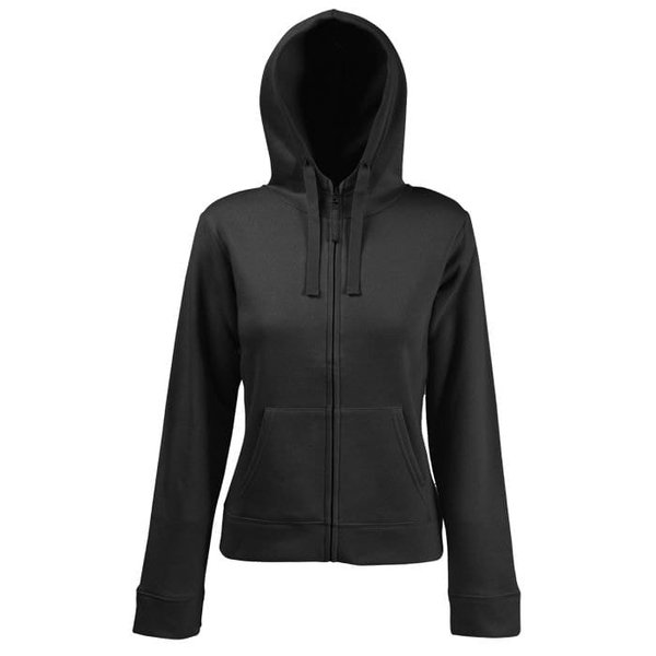Толстовка женская COMFY 280 - Толстовка "Comfy"- 100% хлопок, 280 г/м2, чёрный