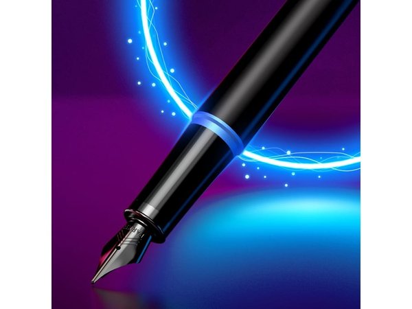 Ручка перьевая Parker «IM Vibrant Rings Flame Blue» - Ручка перьевая Parker «IM Vibrant Rings Flame Blue»