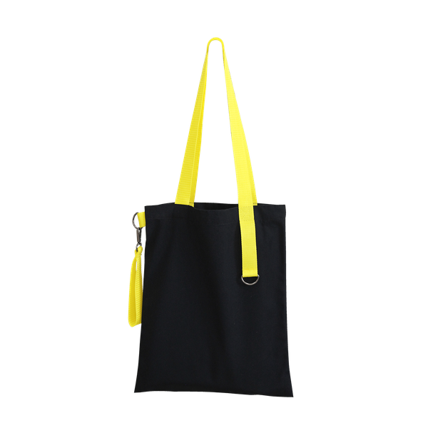 Шоппер Superbag black - Шоппер Superbag black (чёрный с жёлтым)
