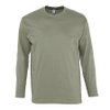 Футболка мужская с длинным рукавом MONARCH, хаки, 4XL, 100% хлопок, 150 г/м2
