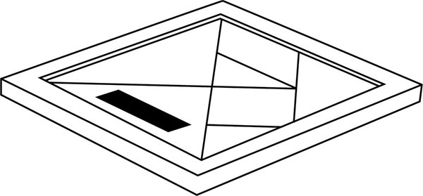 Деревянная головоломка TANGRAM BASE, цветная - Деревянная головоломка TANGRAM BASE, цветная