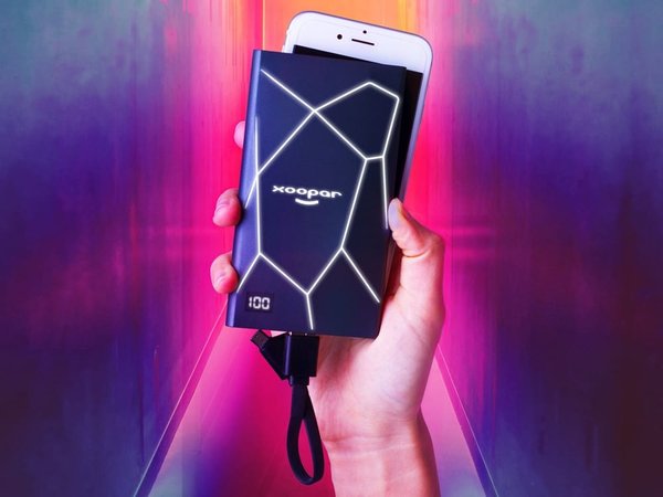Внешний аккумулятор «Geo», 4000 mAh - Внешний аккумулятор «Geo», 4000 mAh