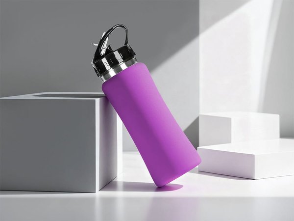 Бутылка для воды «Bottle C1», сталь, soft touch, 600 мл - Бутылка для воды «Bottle C1», сталь, soft touch, 600 мл