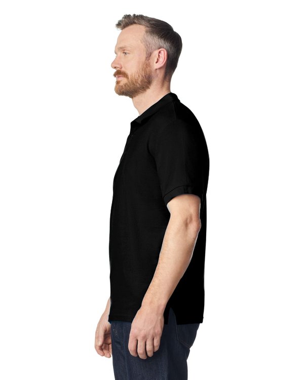 Футболка поло PREMIUM COTTON ADULT DOUBLE PIQUE - Футболка поло PREMIUM COTTON ADULT DOUBLE PIQUE, ЧЕРНЫЙ S