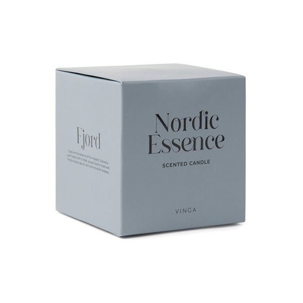 Маленькая ароматическая свеча VINGA Nordic Essence в стекле - Маленькая ароматическая свеча VINGA Nordic Essence в стекле