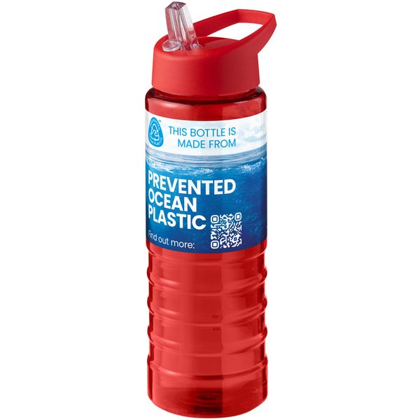 Спортивная бутылка H2O Active® Eco Treble 750 мл с крышкой-носиком - Спортивная бутылка H2O Active® Eco Treble 750 мл с крышкой-носиком
