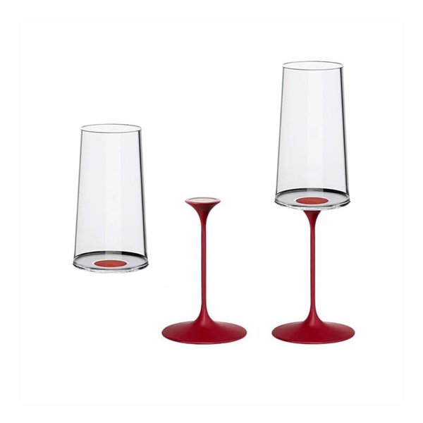 Хрустальный бокал для игристого вина на магните Trebonn SplitGlass, 2 шт, 320 мл - Хрустальный бокал для игристого вина на магните Trebonn SplitGlass, 2 шт, 320 мл