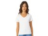 Футболка «Heavy Super Club» женская с V-образным вырезом
