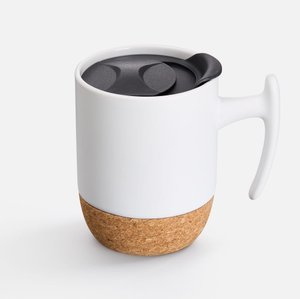кружка corky grip, белая