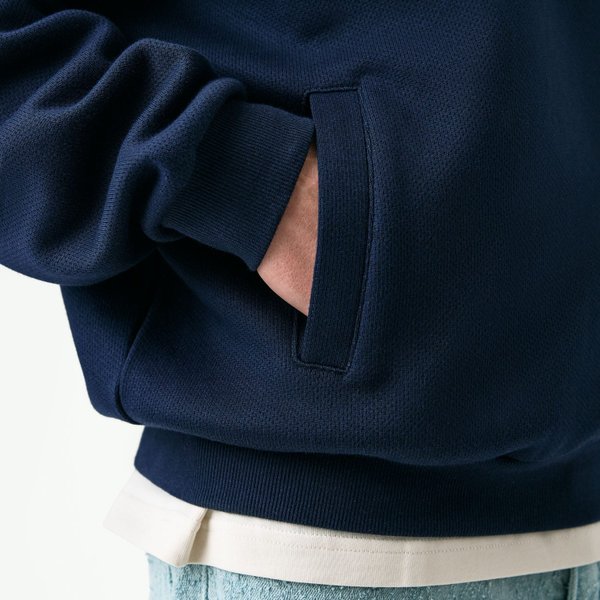 Худи релакс унисекс Баланс (Balance), с начесом, синий, размер 3XL/4XL
