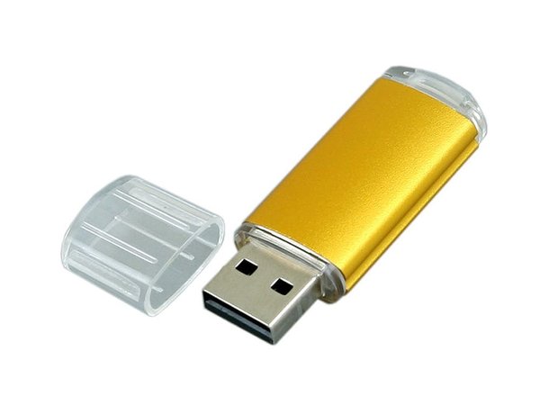 USB 2.0- флешка на 32 Гб с прозрачным колпачком - USB 2.0- флешка на 32 Гб с прозрачным колпачком