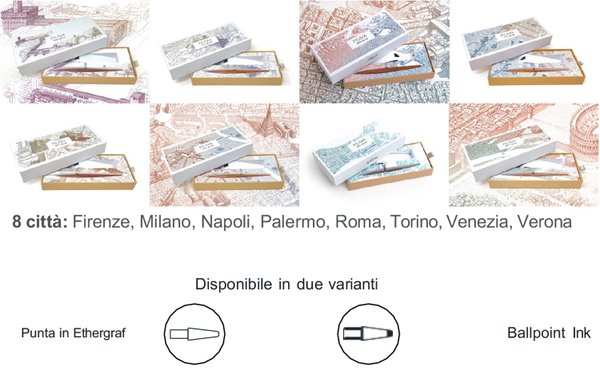 Шариковая ручка Pininfarina Piuma VENEZIA - Шариковая ручка Pininfarina Piuma VENEZIA