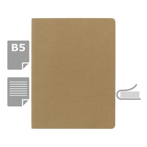 блокнот moleskine cahier примерно b5.