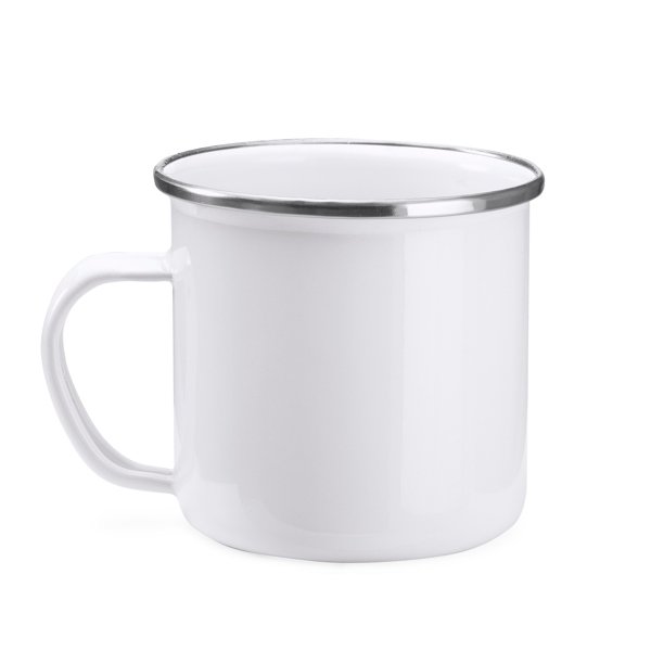 DAMASCO металлическая кружка WHITE - DAMASCO металлическая кружка WHITE