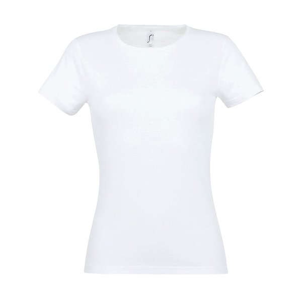 Футболка женская REGENT MISS 150 - Футболка женская MISS, белый, XL, 100% хлопок, 150 г/м2