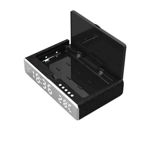 Часы электронные Boxxuv настольные с УФ стерилизатором - Часы электронные Boxxuv настольные с УФ стерилизатором