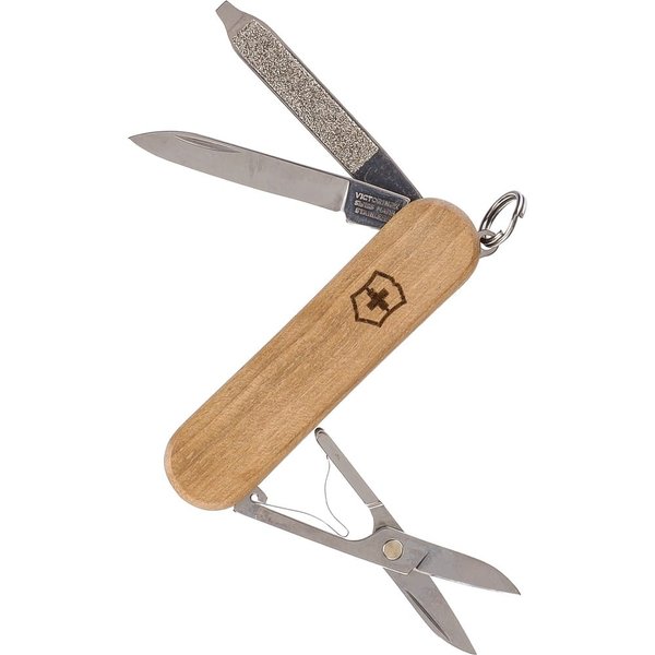 Карманный нож Victorinox Classic SD с деревянной рукояткой - Карманный нож Victorinox Classic SD с деревянной рукояткой