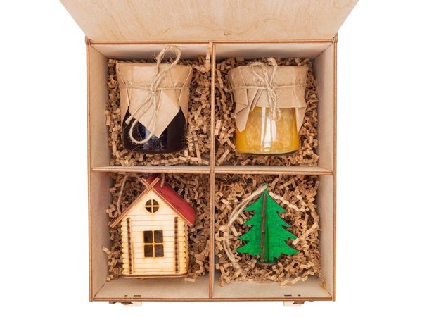 Подарочный набор «Decoration Deluxe» 2.0 с двумя видами варенья - Подарочный набор «Decoration Deluxe» 2.0 с двумя видами варенья