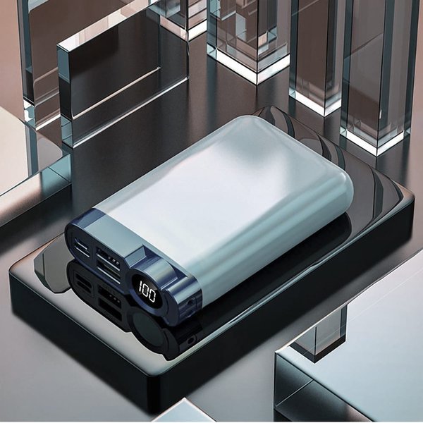 Внешний аккумулятор Strom, 10000 mAh - Внешний аккумулятор Strom, 10000 mAh, черный