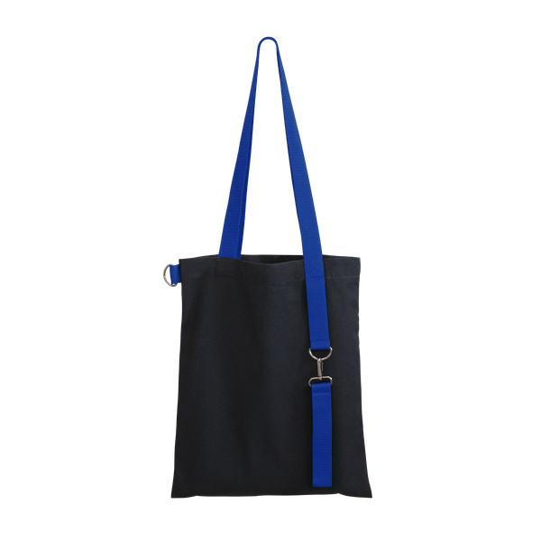 Шоппер Superbag black - Шоппер Superbag black (чёрный с синим)
