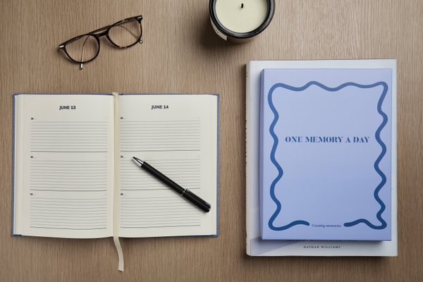 Блокнот VINGA One Memory a Day из переработанной бумаги GRS, А5 - Блокнот VINGA One Memory a Day из переработанной бумаги GRS, А5