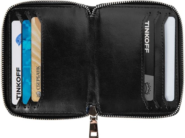 Картхолдер на молнии для 8 карт с RFID-защитой «Fabrizio» - Картхолдер на молнии для 8 карт с RFID-защитой «Fabrizio»