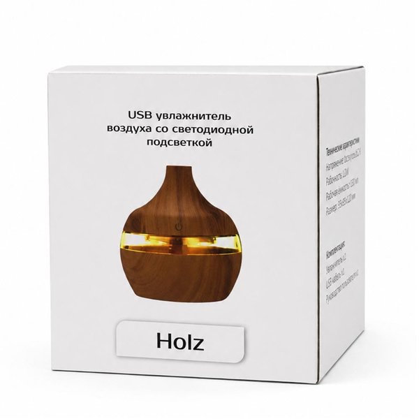 Светодиодный USB арома увлажнитель Holz - Светодиодный USB арома увлажнитель Holz