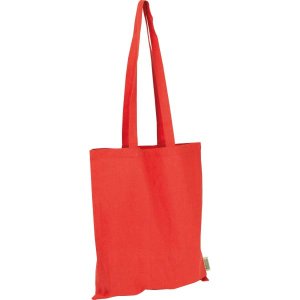 сумка из хлопка с длинными ручками, 180 г/м²
