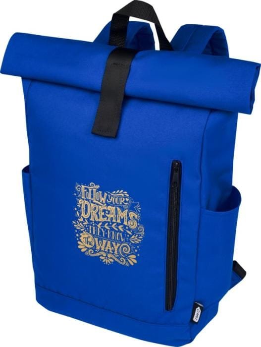 Рюкзак Byron 15.6" GRS RPET с верхним клапаном, 18 литров - Рюкзак Byron 15.6" GRS RPET с верхним клапаном, 18 литров