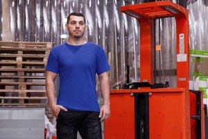 футболка унисекс t-bolka 180, светлый меланж