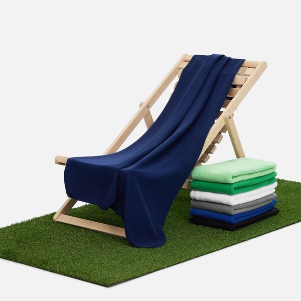 Флисовый плед Warm&amp;Peace XL, синий