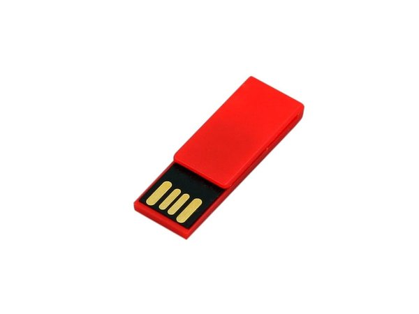 USB 2.0- флешка промо на 64 Гб в виде скрепки - USB 2.0- флешка промо на 64 Гб в виде скрепки