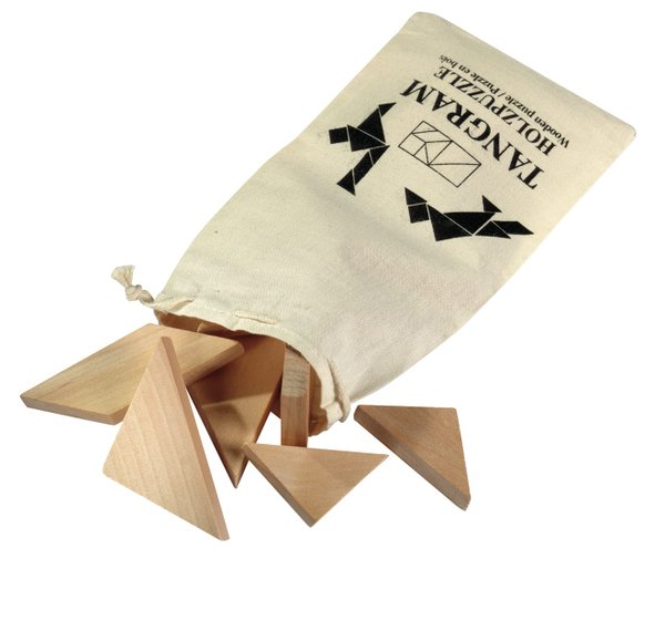 Пазл TANGRAM, дерево - Пазл TANGRAM, дерево