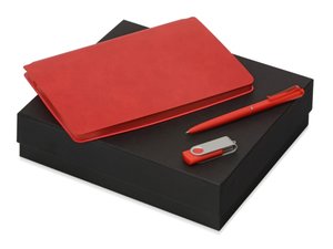 подарочный набор «notepeno» с блокнотом а5, флешкой и ручкой