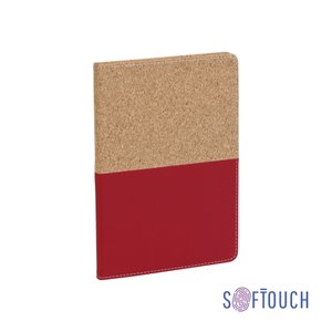 блокнот "фьюджи" уценка, формат а5, покрытие soft touch+пробка