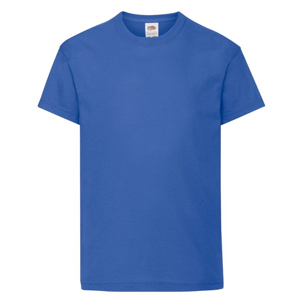 Футболка детская KIDS ORIGINAL T 140 - Футболка ORIGINAL T164, ярко-синий, 100% хлопок, плотность 145г/м2