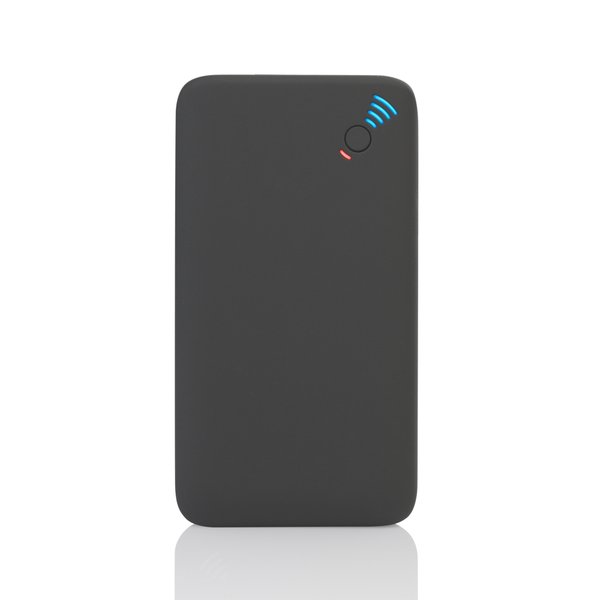 Беспроводное зарядное устройство "Ten SOFTTOUCH", 10000 mAh - Беспроводное зарядное устройство "Ten SOFTTOUCH", 10000 mAh черный