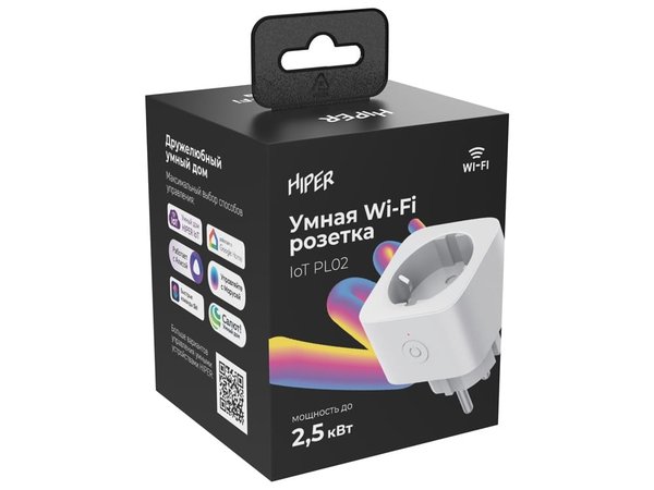 Умная розетка Wi-Fi «IoT PL02» - Умная розетка Wi-Fi «IoT PL02»