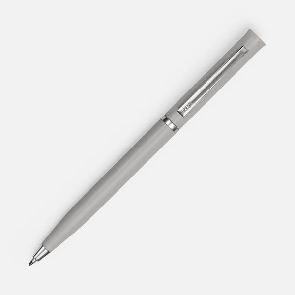 Ручка шариковая Euro Chrome, темно-серая