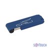 Флеш-карта "Case" 8GB, покрытие soft touch темно-синий