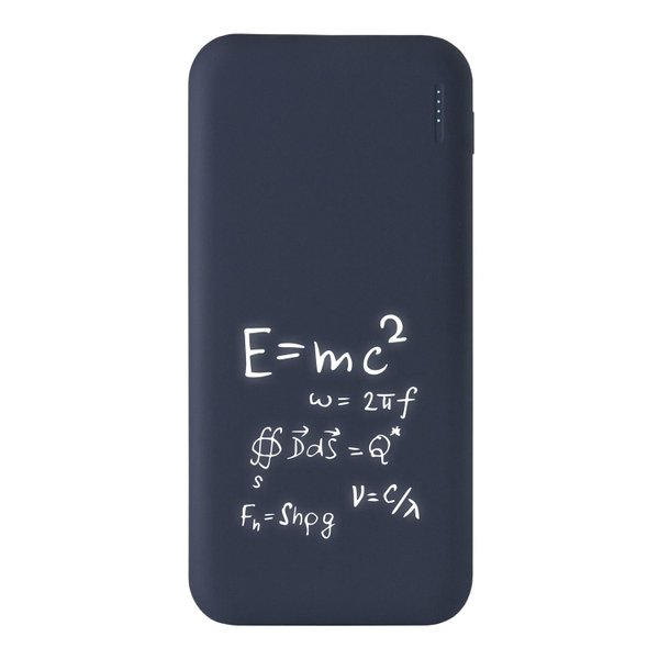 Внешний аккумулятор с подсветкой Люче (Luce) 10000 mAh, синий