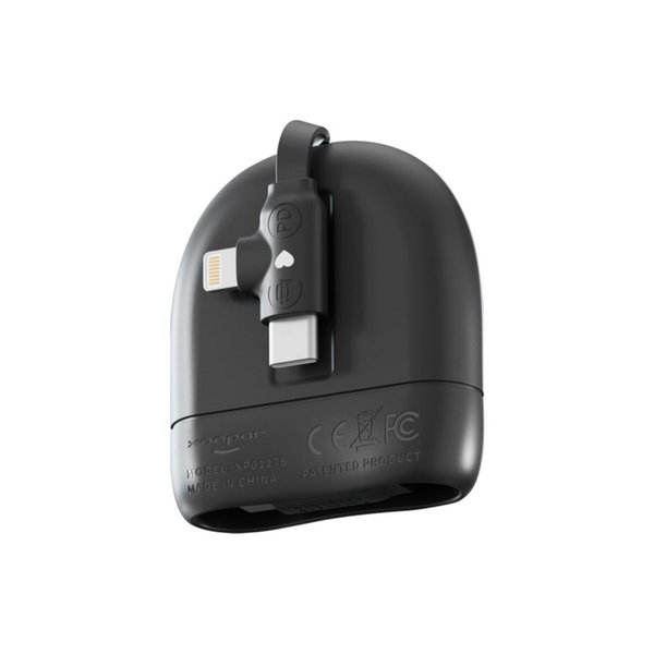 Кабель Xoopar ICE-R с ретрактором 2 в 1, разъёмы USB-C и Lightning, 60 Вт - Кабель Xoopar ICE-R с ретрактором 2 в 1, разъёмы USB-C и Lightning, 60 Вт