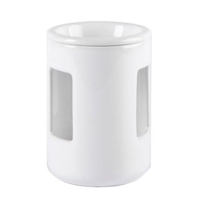 аромалампа scent, белый, 12,5х8,5см, керамика=