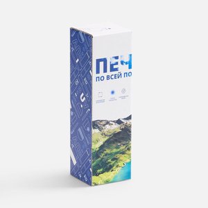 коробка с полноцветной печатью для игры «деревянная башня мини»