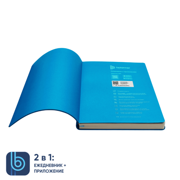 Ежедневник Bplanner.01 в подарочной коробке - Ежедневник Bplanner.01 в подарочной коробке (голубой)